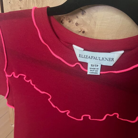 SOLD - Eliza Faulkner Gigi Baby Tee - Extra Small - Picture 2 of 5